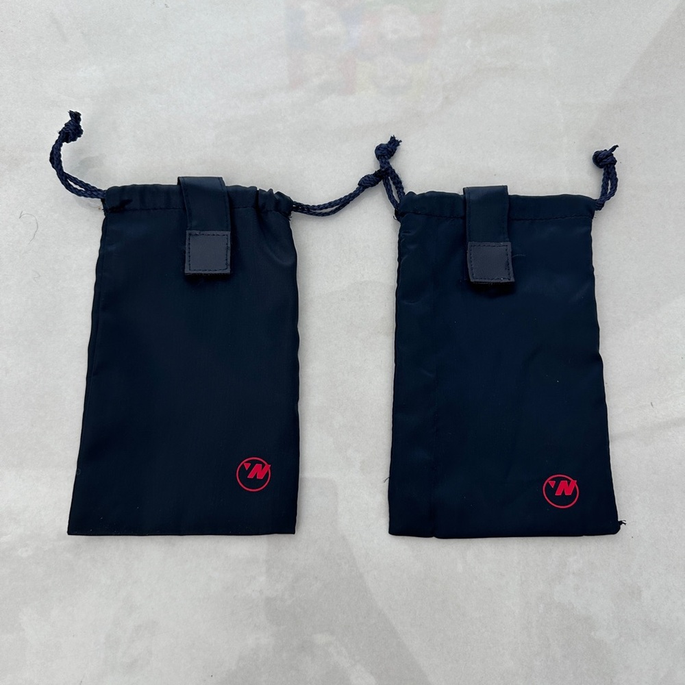 2 Vintage Northwest Airlines First Class Empty Amenities Bags